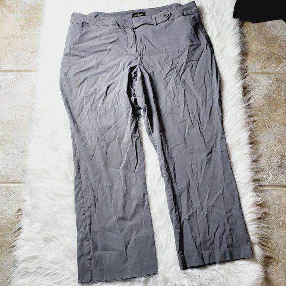Lane Bryant Womens Gray Pants - Picture 2 of 4